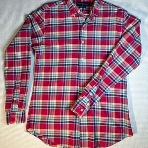 Ralph Lauren Multicolor Plaid Button Down Shirt